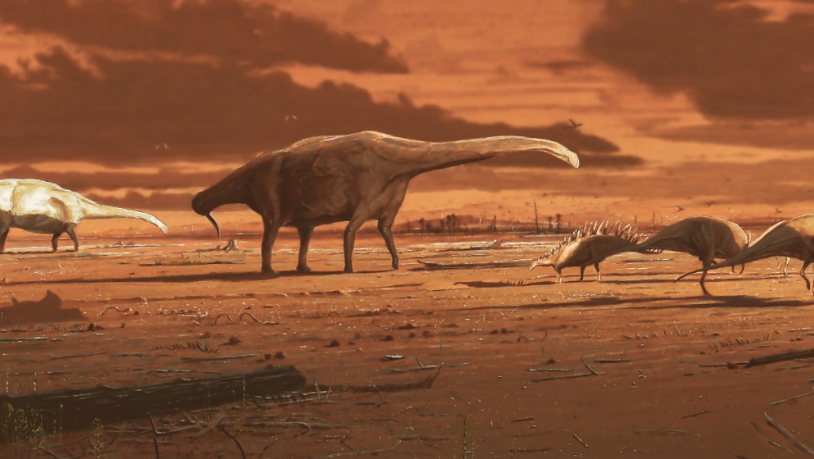 Stegosaurs roamed on Skye 170 million years ago