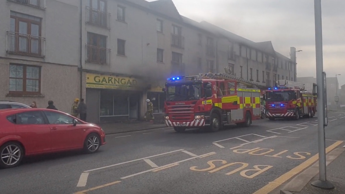 Takeaway closed after oven blaze sends shop up in flames