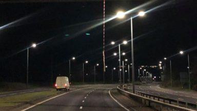 Metal bar hung from bridge over A9 prompts police appeal