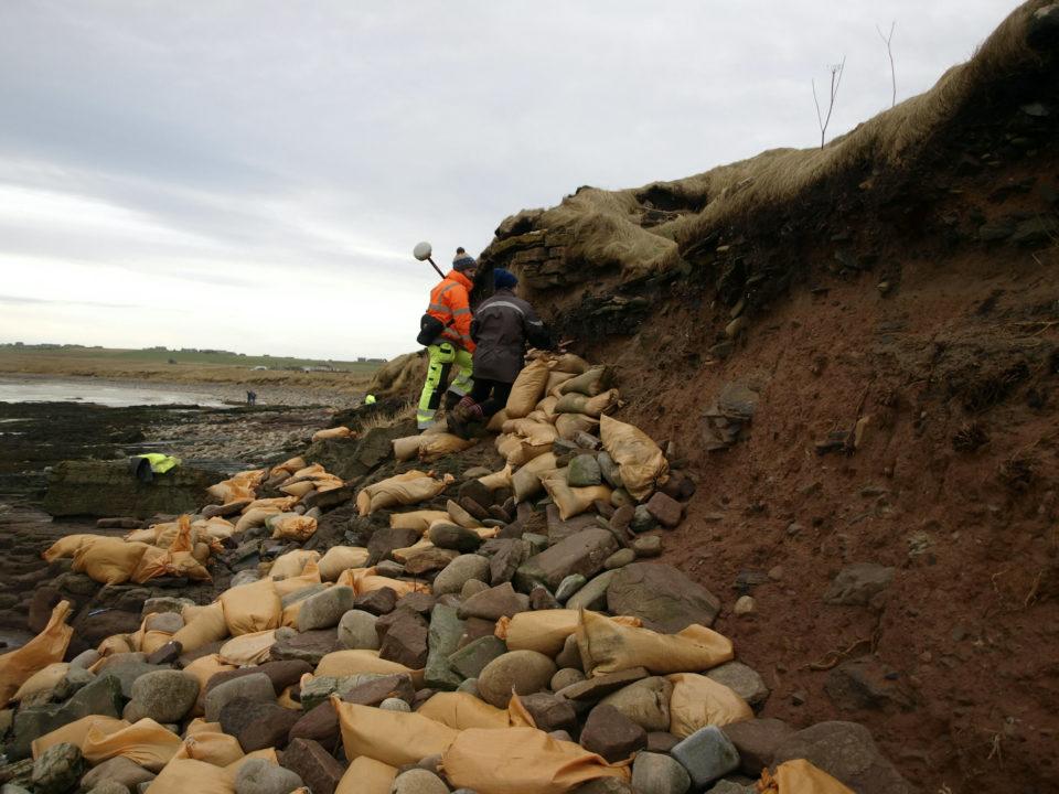 Human remains left on beach after storm hits Pictish cemetery