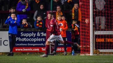 Stenhousemuir auction chance to play for first team
