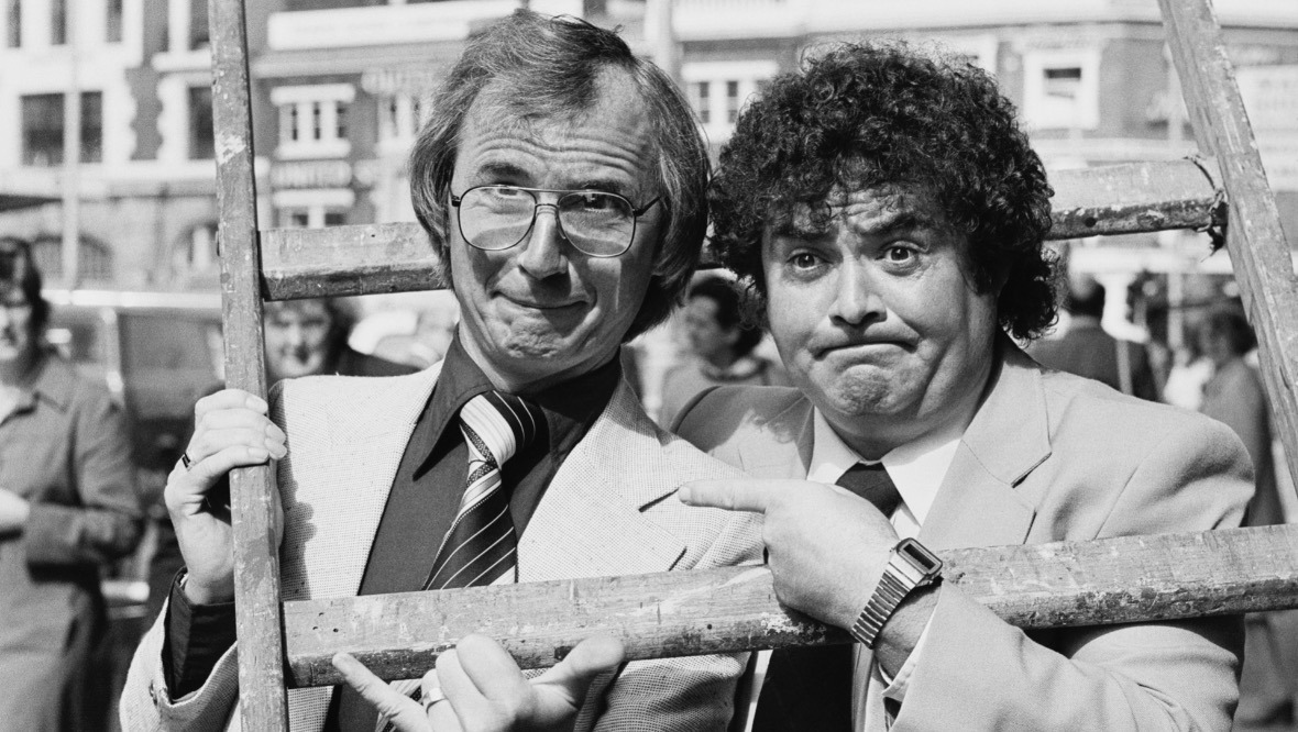 Eddie was part of the comedy duo Little and Large. 