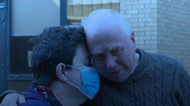 Woman reunites with husband after weeks in Covid-19 coma