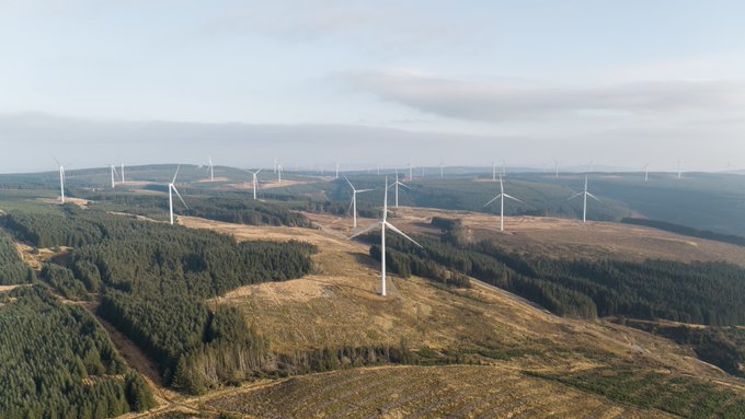 Deal struck for £320m wind farm in south-west Scotland