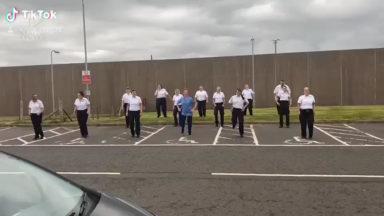 Prison staff’s lockdown dance to celebrate key workers