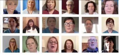 NHS choir record ‘song of hope and friendship’ online