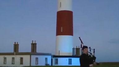Lighthouse turns blue to honour key workers in Covid-19 fight
