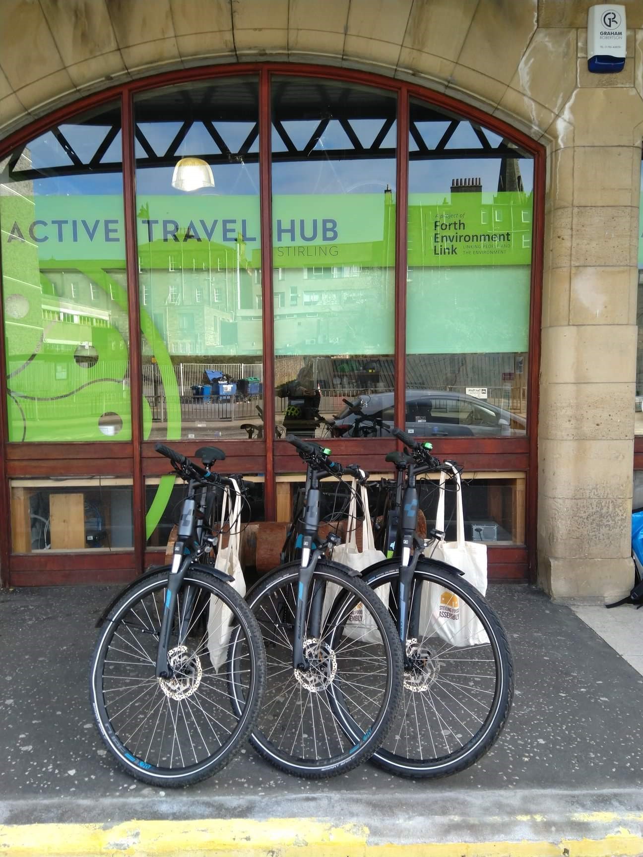 Saddle up: Free bikes will be made available to key workers in Forth Valley.