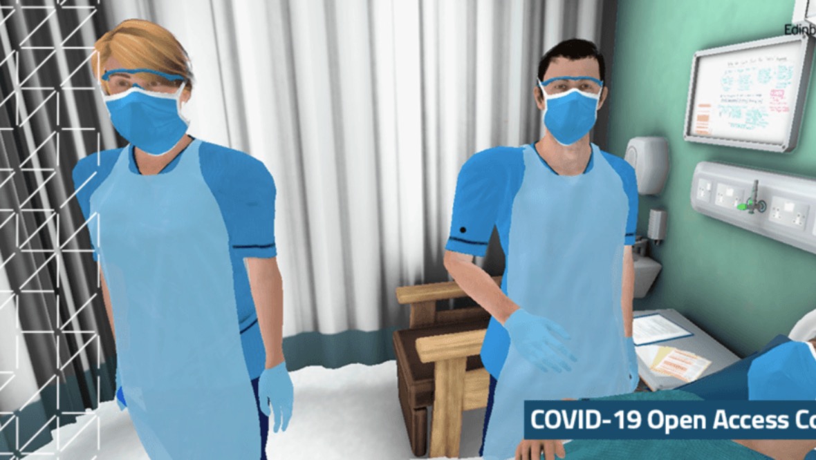 Simulation game to help nurses identify Covid-19 patients