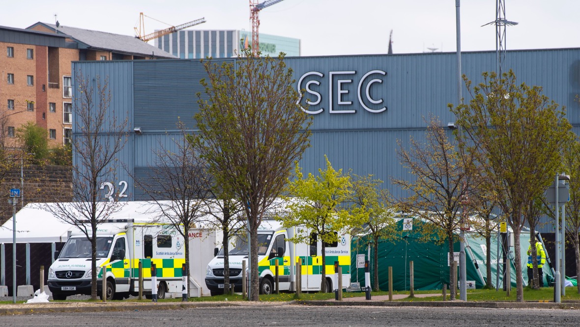 Glasgow: Construction at the SEC was completed on Sunday.