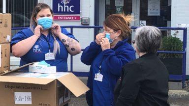 Highland estate gifts 100,000 face masks to care workers