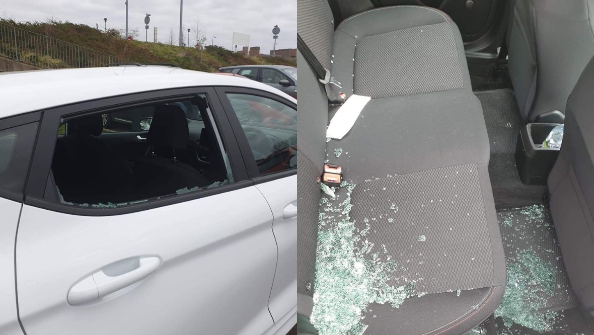 Midwife’s car window smashed while parked at hospital