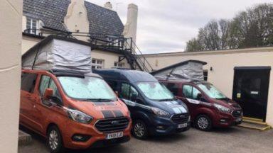 Care home staff move into campervans to protect residents