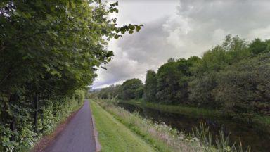 Hunt for flasher who exposed himself to woman on canal path
