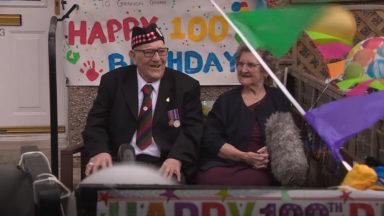 WWII veteran celebrates 100th birthday ahead of VE Day
