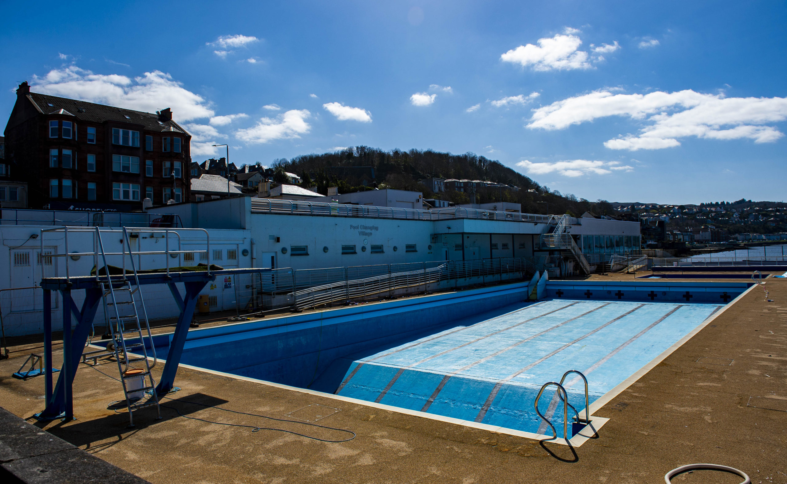 Gourock swimming pool.