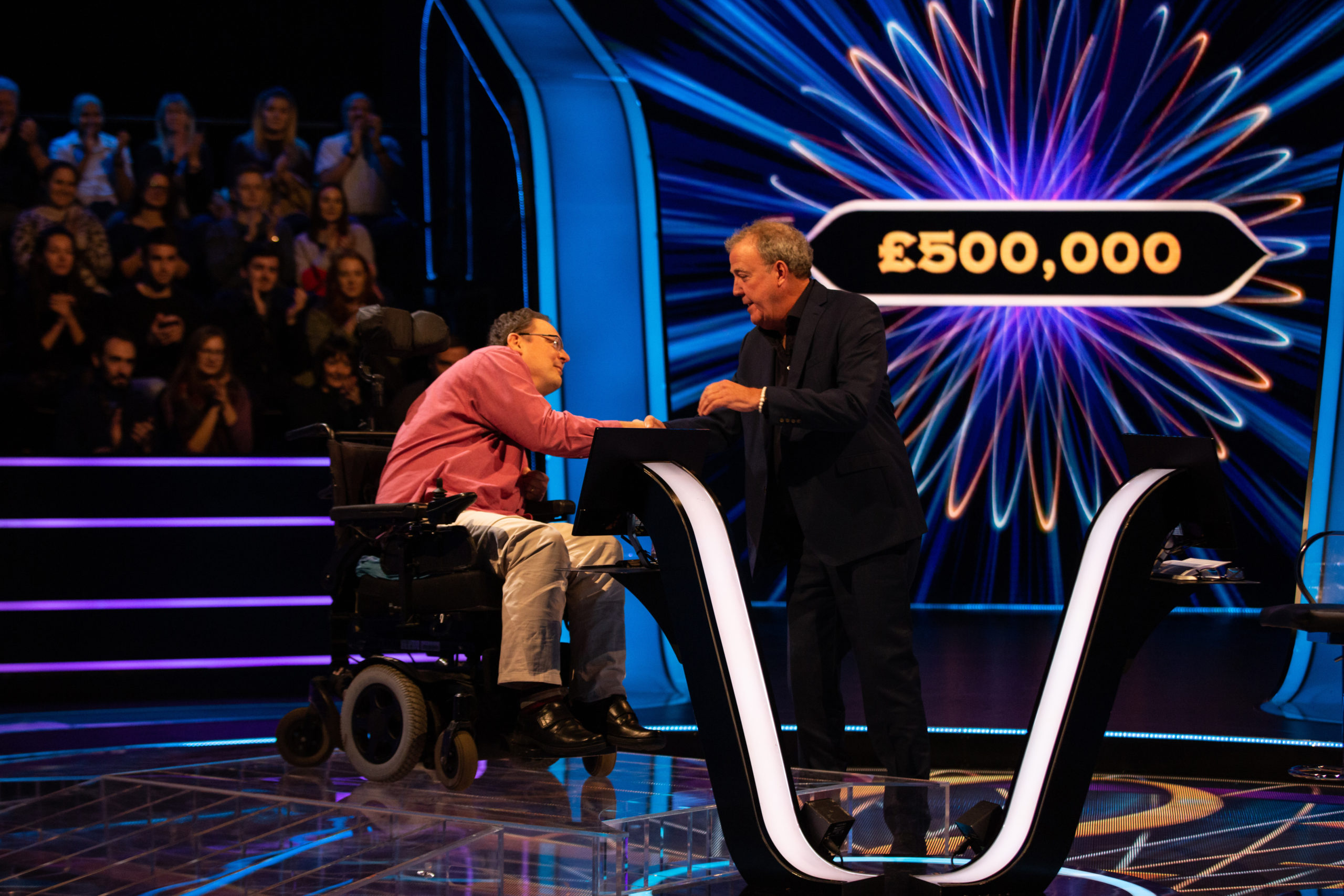 Contestant: Mr Townsley took home £500,000.