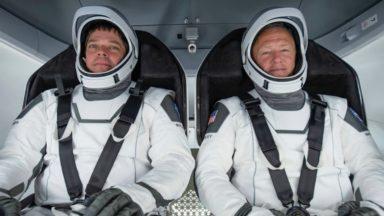 Bad weather postpones first SpaceX launch of Nasa astronauts