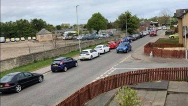 Whopper of a queue: Police deal with Burger King traffic
