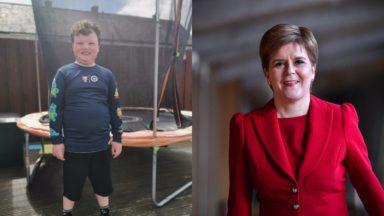 Boy with autism receives special message from First Minister