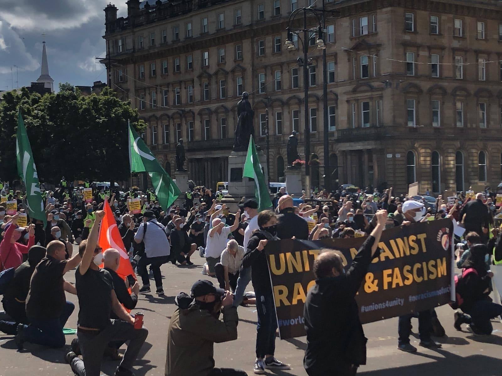 Glasgow Says No to Racism event.