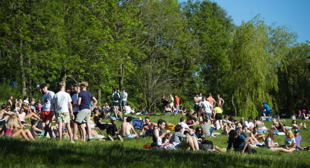 Huge park crowds condemned by police and First Minister