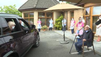 Care home offers drive-through visits to reunite loved ones