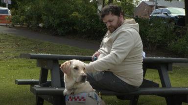 What is social distancing like for the visually impaired?