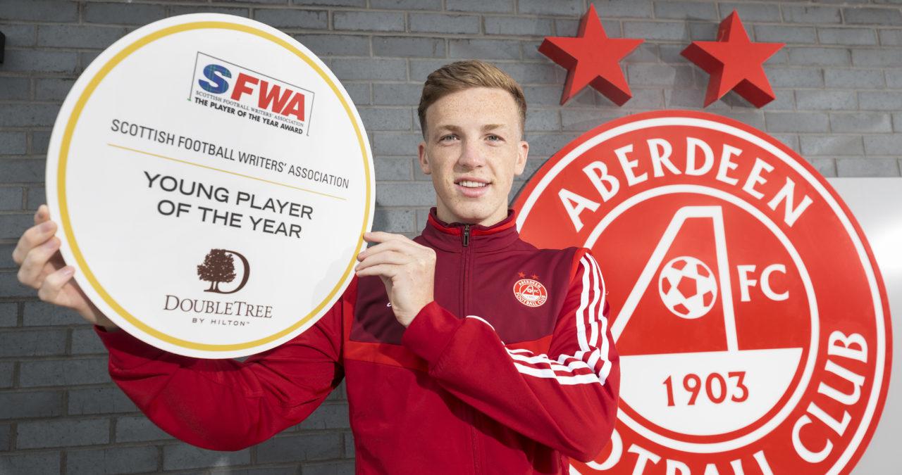 Lewis Ferguson named Writers’ Young Player of the Year
