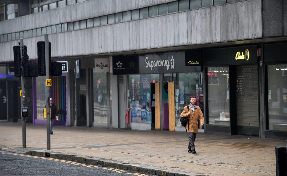 One in seven shops empty as Covid restrictions take toll
