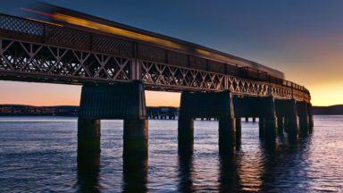Work under way to replace sleepers on Tay Bridge