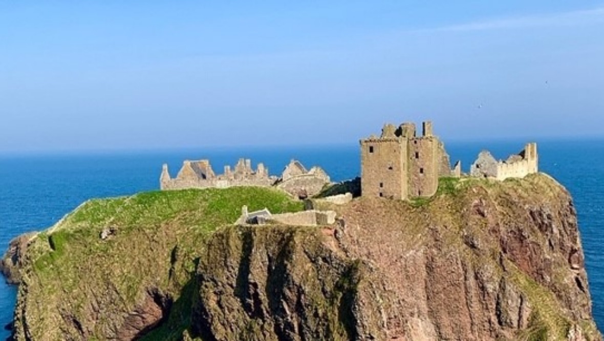 Dunnottar Castle entry forced with mechanical saw