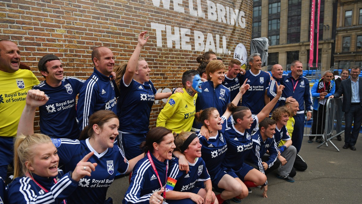 Sturgeon to help kick off virtual Homeless World Cup Day