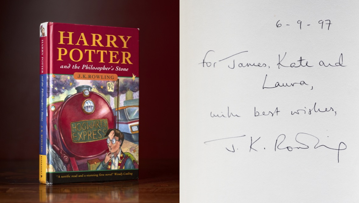 First Harry Potter book could fetch up to £120,000 at auction