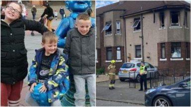 Mum of three children killed in fire shows signs of recovery