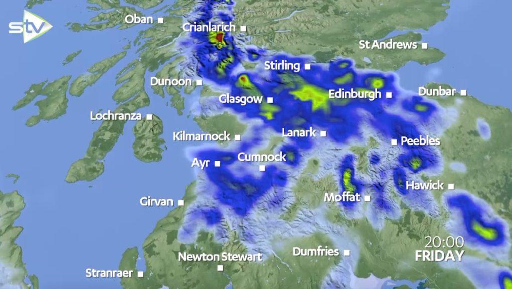 Thunderstorm Alert As Widespread Downpours To Hit Scotland Stv News