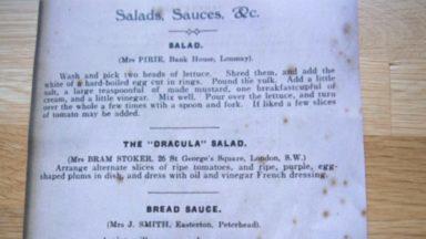 Author’s wife donated ‘Dracula salad’ recipe to help church