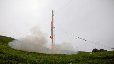 Lift off: First rocket successfully launched from Shetland