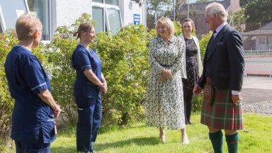 Prince Charles gives hospital workers a ‘morale boost’