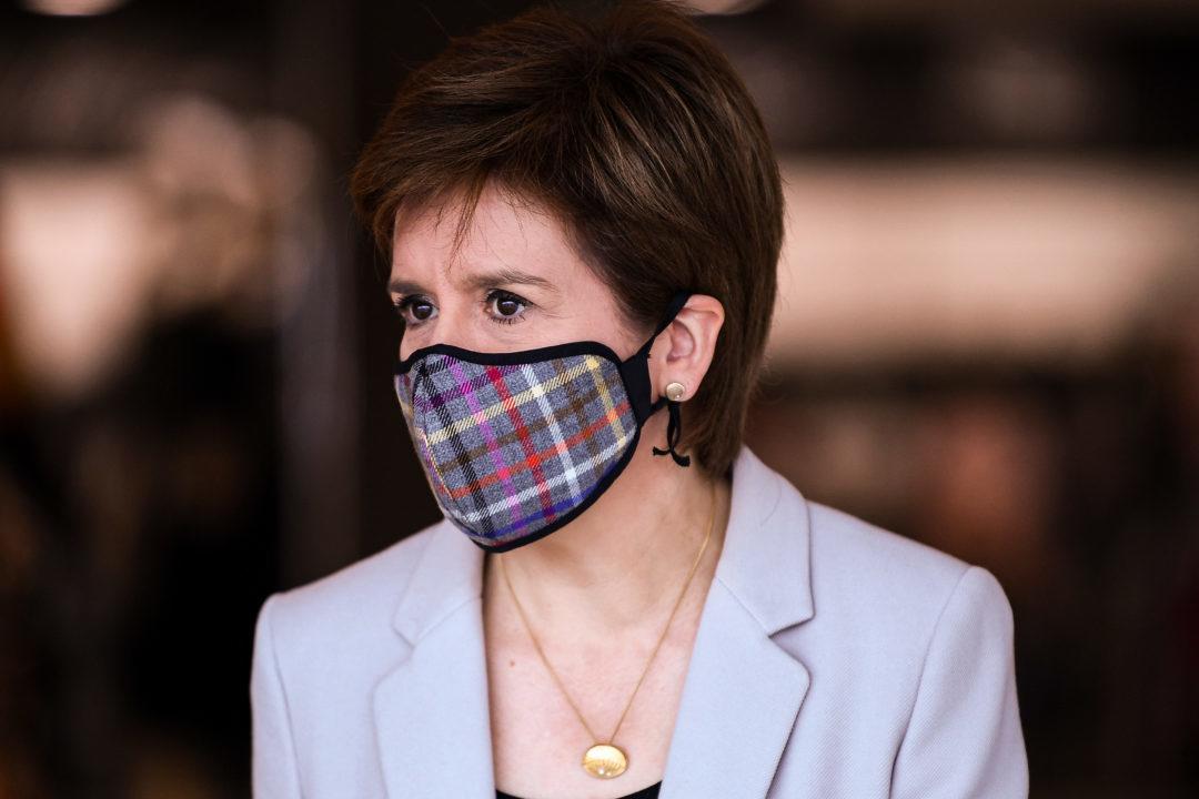 Sturgeon’s ‘stark reminder’ not to drop guard against Covid-19