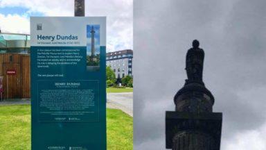 Slave-trade links detailed in new sign at monument