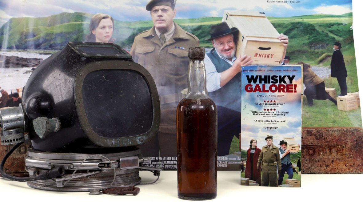 Whisky Galore: Scotch salvaged from shipwreck up for auction