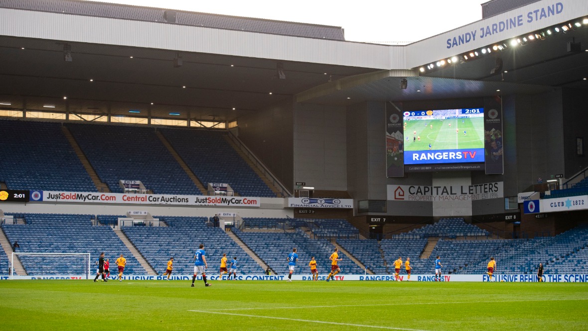 Rangers, Hibs and Motherwell questioned over Covid testing