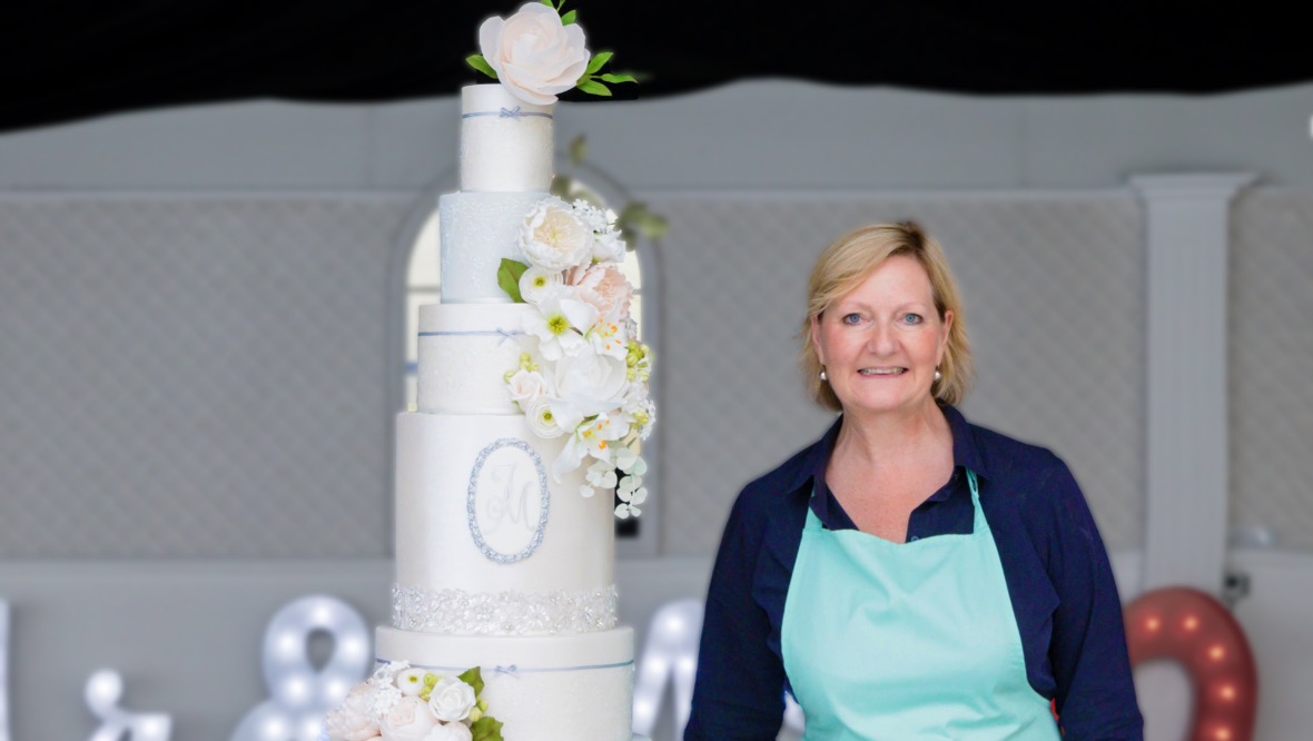 Sheila Jones, owner of Mrs Jones Cake Design.