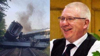 Train conductor killed in crash ‘much loved and respected’