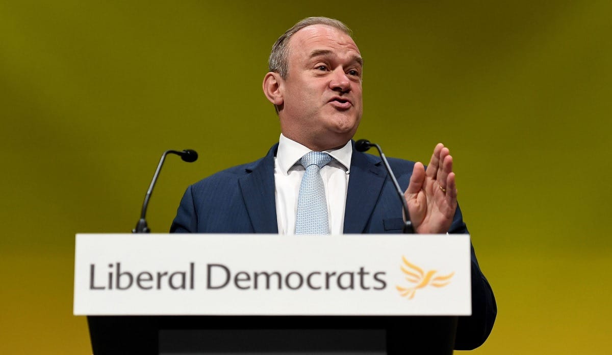 Ed Davey elected new leader of the Liberal Democrats