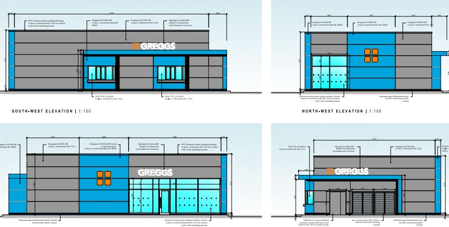 Plans: New Greggs drive-thru in Drumchapel.