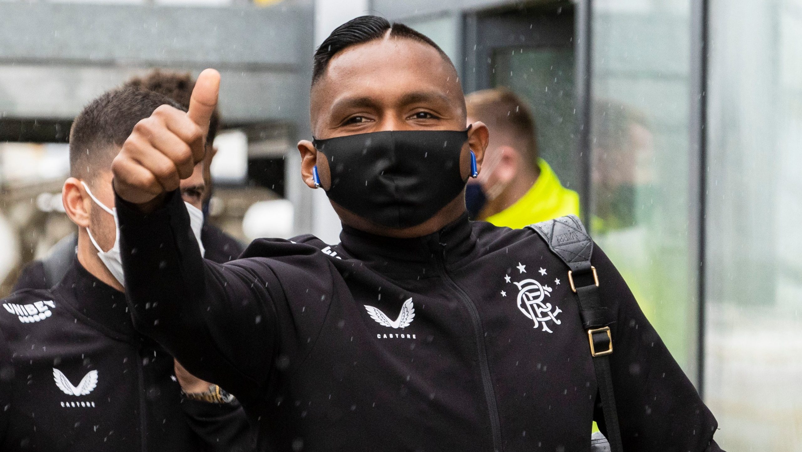 Alfredo Morelos is linked with a move away from Rangers. <strong>SNS</strong>” /><span class=