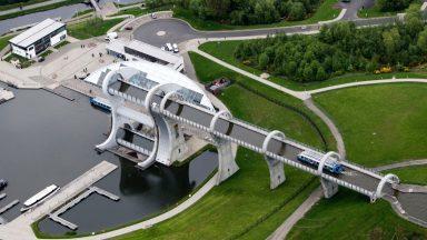Woman assaulted by gang of youths near Falkirk Wheel