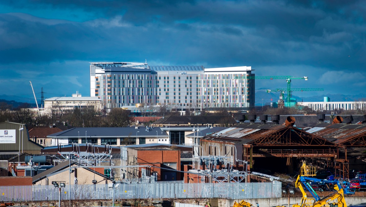 Glasgow: The Queen Elizabeth University Hospital.